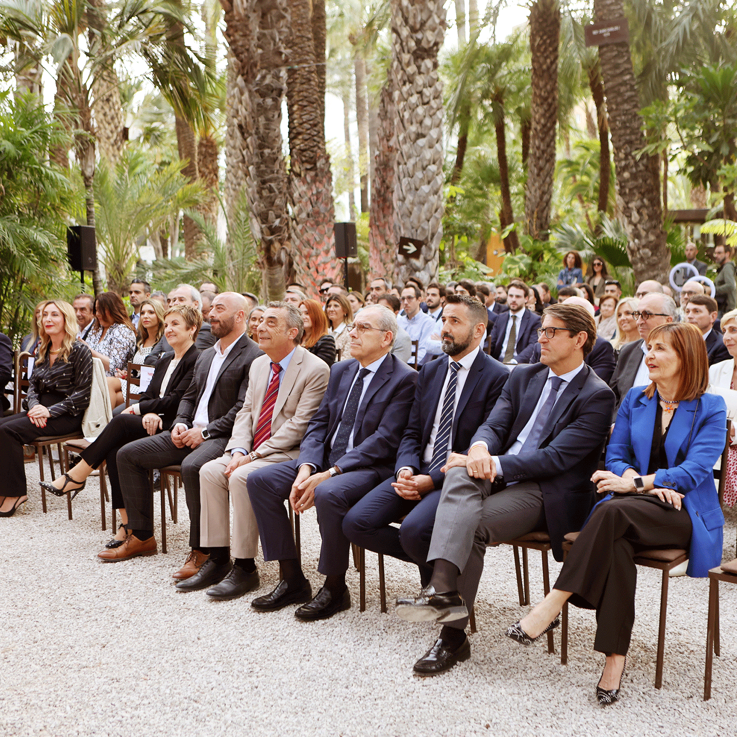 Todos los invitados en la gala del 70 aniversario de Paredes